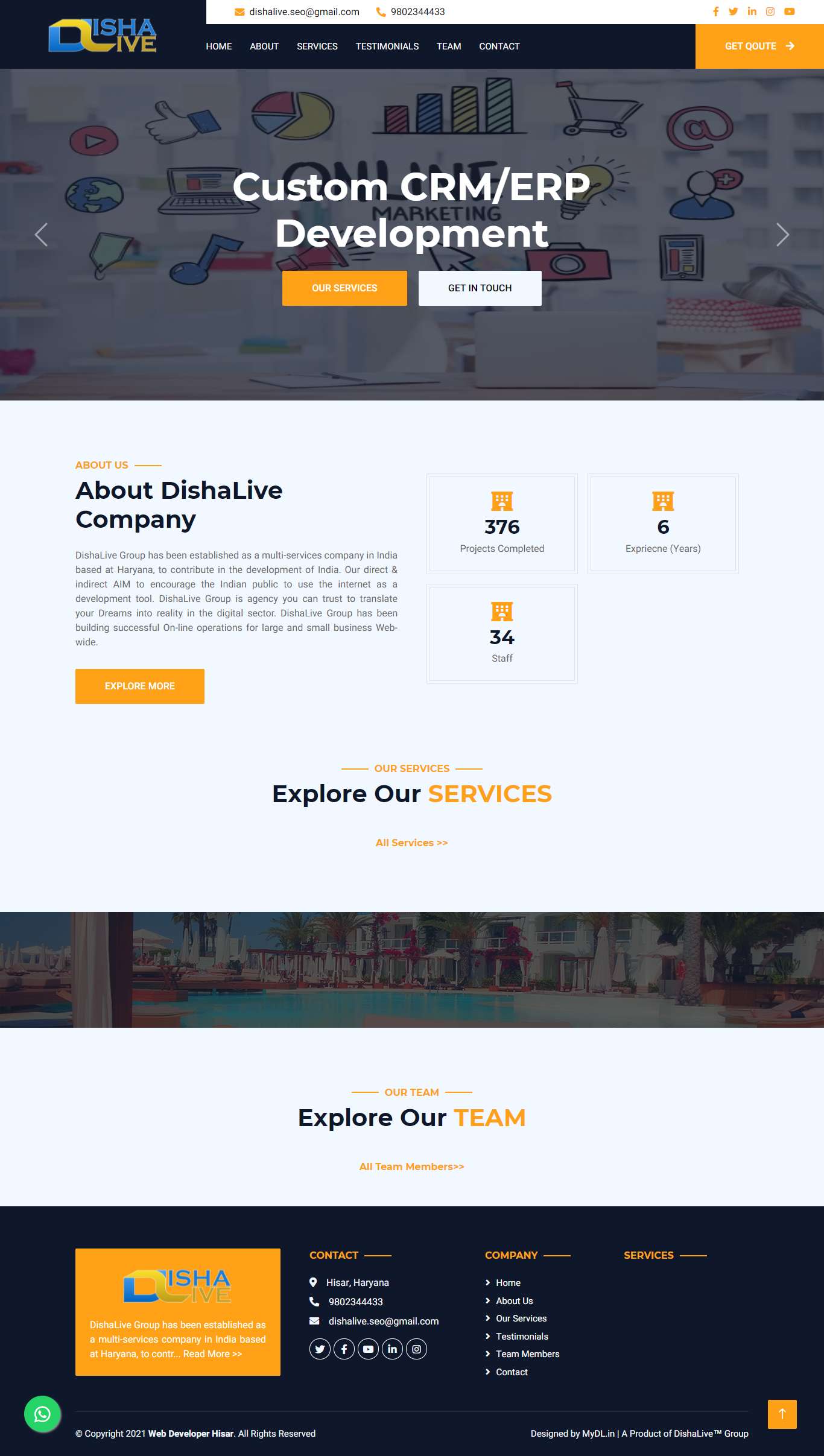 Web Developer Hisar